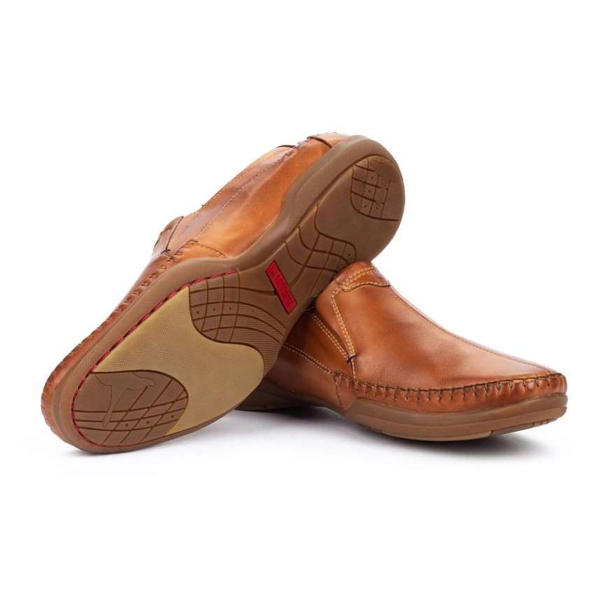 Men's Pikolinos SAN TELMO Moccasins Brown | NZ Y1259Q8